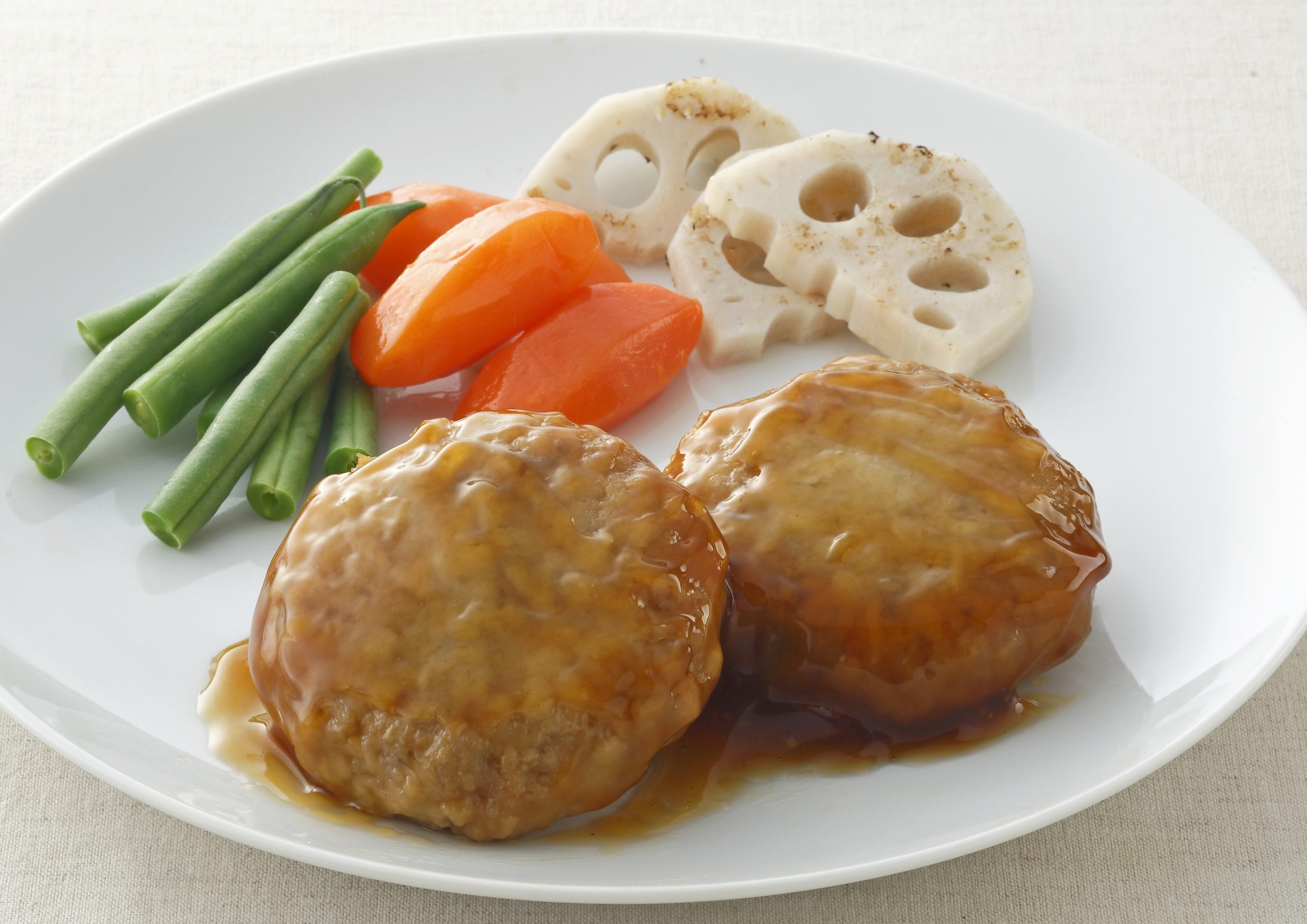 国産鶏と根菜の平つくね